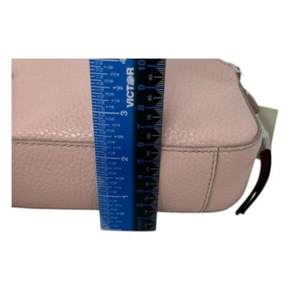 Fossil Gemma Camera Bag Dusty Rose Leather Crossbody Minimalist Purse - Picture 14 of 16